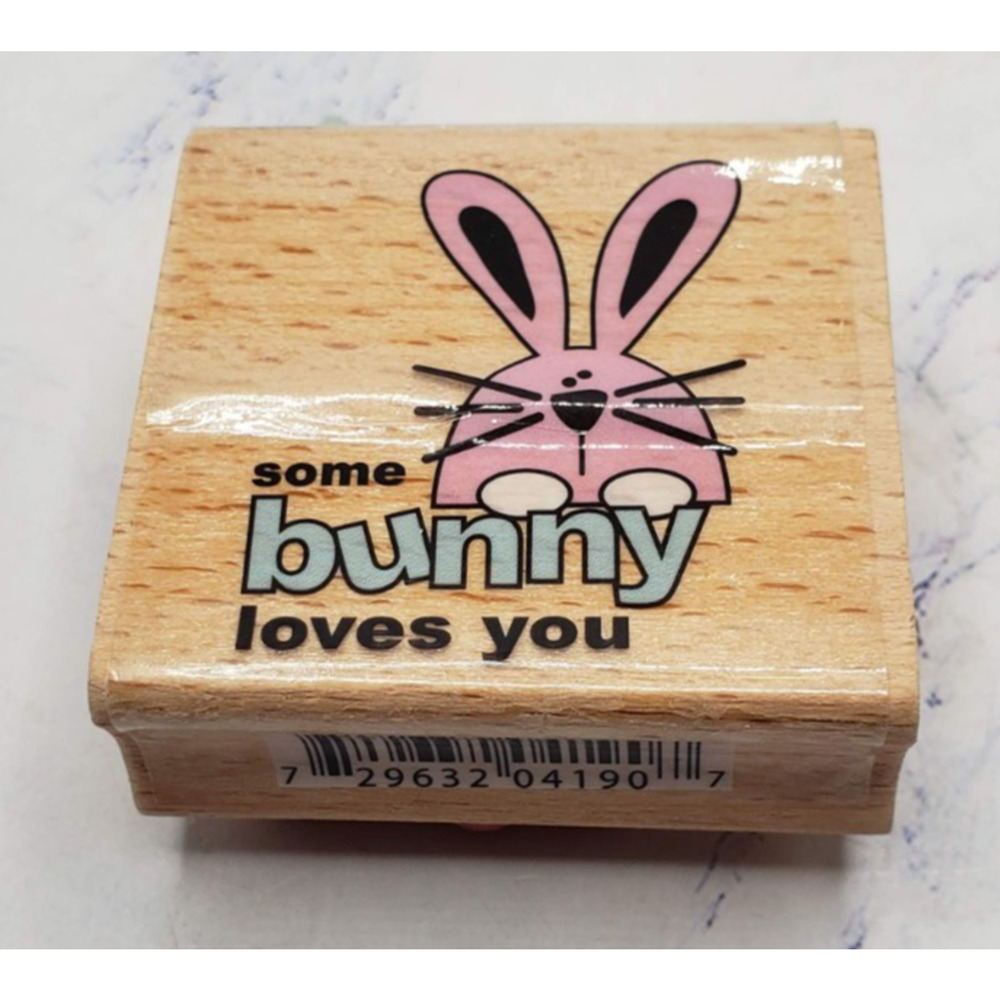 Studio G-Some Bunny Loves You by Alison Wong-Wood Mounted Rubber Stamp
